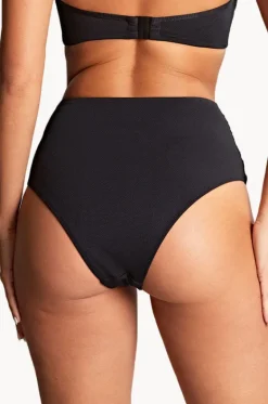 Bottoms^Panache Spirit High Waist Brazilian Brief BLACK