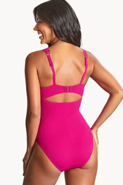 One Pieces^Panache Spirit Rita G Cup Plunge One Piece Magenta