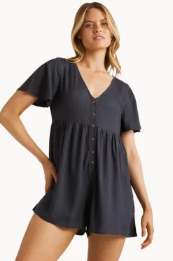 Playsuits^Billabong Springtime Playsuit BLACK