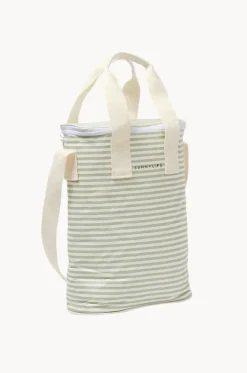Cooler Bags|Picnic Vibes^Sunny Life Stripe Light Cooler Drinks Bag Sage