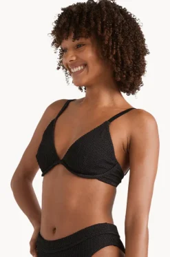 Bikini Tops^Billabong Summer High Reese DD Cup Bra Black
