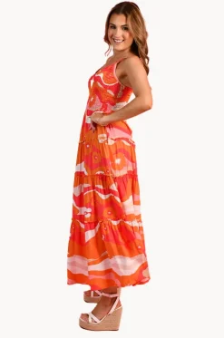 Dresses^Go Girl Summer Traveller Maxi Dress Sunrise