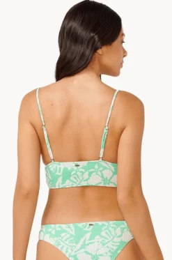 Bikini Tops^Rip Curl Sun To Sea Longline Crop Aqua