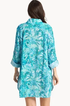 Overswim^Sunseeker Sundance Painters Shirt Blue