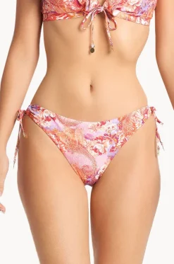 Bottoms^Sunseeker Sundance Tie Side High Leg Pant Peach