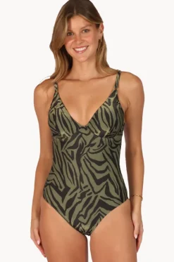 One Pieces^Baku Sunkissed D/dd Cup Underwire One Piece Olive