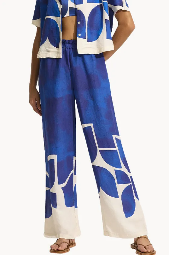 Pants^Seafolly Sunray Drawstring Pant Marine