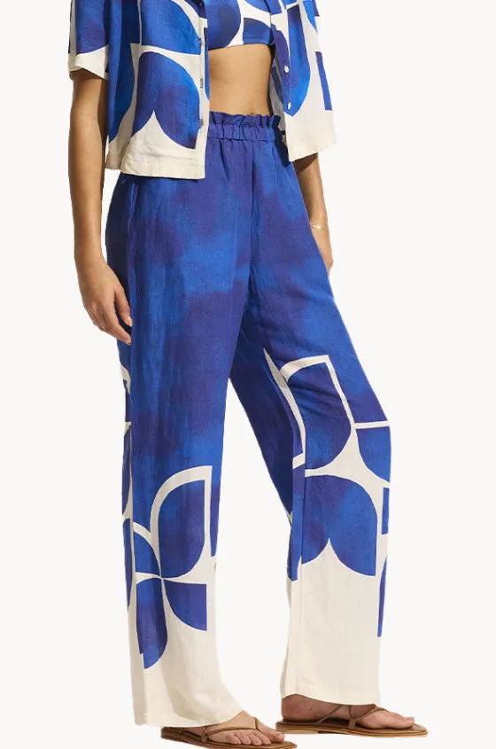 Pants^Seafolly Sunray Drawstring Pant Marine