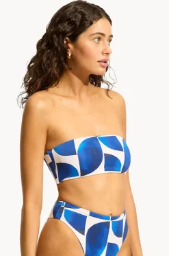 Bikini Tops^Seafolly Sunray Reversible Tube Top Marine
