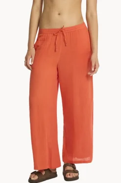 Pants^Sea Level Sunset Beach Pant Flame