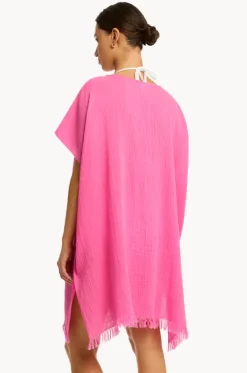 Overswim^Sea Level Sunset Kaftan Candy