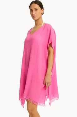 Overswim^Sea Level Sunset Kaftan Candy