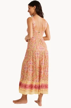 Dresses^Billabong Sweet Mystic Shine Midi Dress Pale Yellow