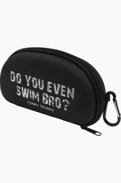 Swim Accessories^Funky Trunks Swim Bro Goggle Case Black/white