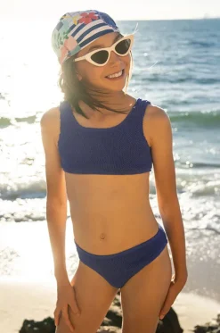 Bikini Sets^Minihaha Teen Girls Coco Crop Set Royal