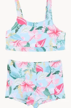 Bikini Sets^Minihaha Teen Girls Keely Crop Set Blue/Multi
