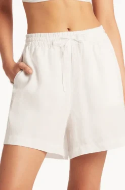 Shorts^Sea Level Tidal Boardwalk Short White