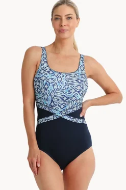 One Pieces^Poolproof Tide Splice One Piece Pacific