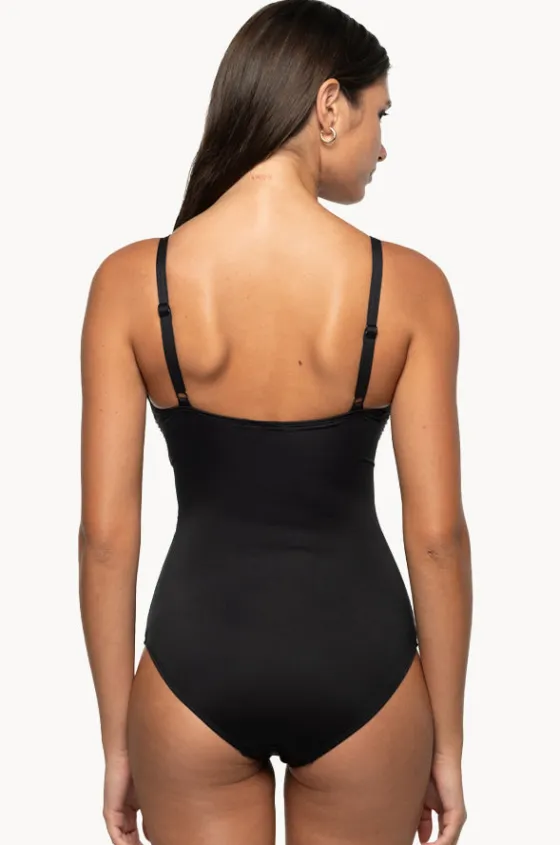 One Pieces^Nip Tuck Tintilating Tile Ava One Piece BLACK
