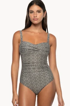 One Pieces^Nip Tuck Tintilating Tile Joanne One Piece Black