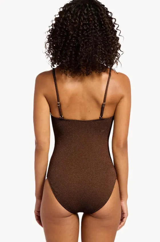 One Pieces^Jets Tirari Nights Minimal Tank One Piece Chocolate
