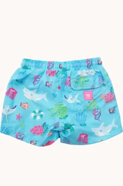 Boardshorts|Boardshorts^Skwosh Toddler Boys Great Barrier Reef 2.0 Boardshort Baby Blue