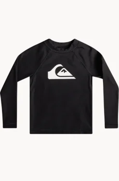 Rashies & Sunsuits^Quiksilver Toddler Boys Heater Suntop BLACK