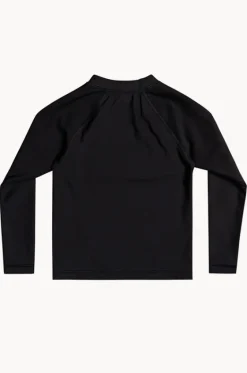 Rashies & Sunsuits^Quiksilver Toddler Boys Heater Suntop BLACK