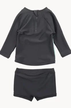 Rashies & Sunsuits^Minihaha Toddler Boys Rex Suntop Set Multi