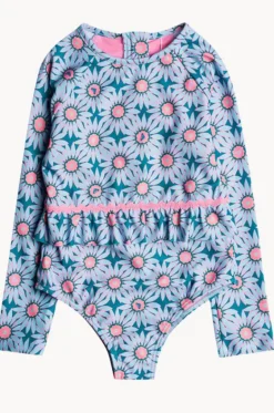 Rashies & Sunsuits^Roxy Toddler Girls Bold Florals Sunsuit Blue/Pink