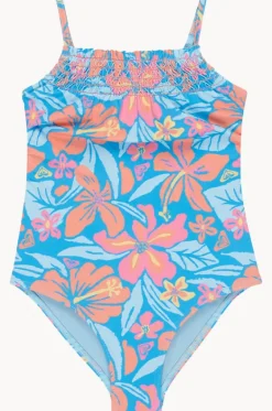 One Pieces^Roxy Toddler Girls Hibiscus Hugs One Piece Blue/Orange