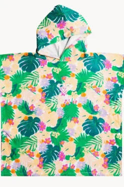 Towel Robes & Ponchos|Towel Robes & Ponchos^Roxy Toddler Girls Stay Magical Hooded Towel Tropical