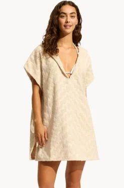 Towel Robes & Ponchos|Towel Robes & Ponchos^Seafolly Towel Poncho Sand