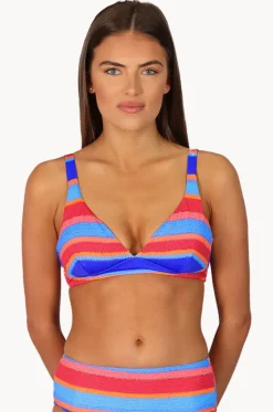 Bikini Tops^Baku Trinidad C/D Cup Longline Bralette Azure
