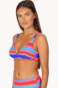 Bikini Tops^Baku Trinidad C/D Cup Longline Bralette Azure