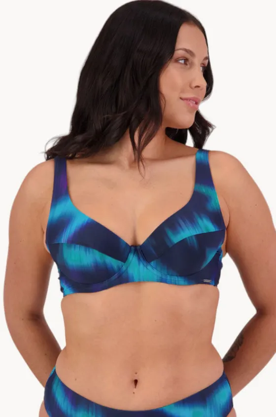 Bikini Tops^Moontide Tromso DD/E Cup Longline Bra NAVY/BLUE