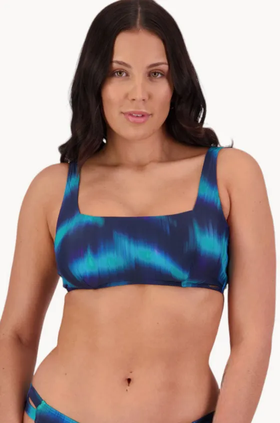 Bikini Tops^Moontide Tromso F/G Cup Square Neck Bra Navy/blue
