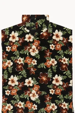 Towel Robes & Ponchos|Towel Robes & Ponchos^Roxy Tropical Feels Stay Magical Hooded Towel Black/multi