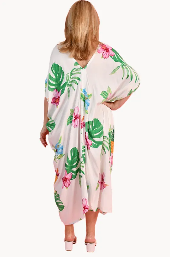 Dresses^Bodacious Tropicana Cushla Dress White