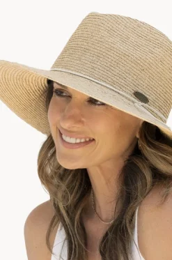 Headwear|Headwear^Sundaise Unisex Raffia Panama Hat Natural