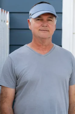 Headwear|Headwear^Sundaise Unisex Washed Visor Blue