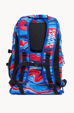Sport Bags|Bags^Funky Trunks Wave Craze Elite Squad Backpack Blue/red