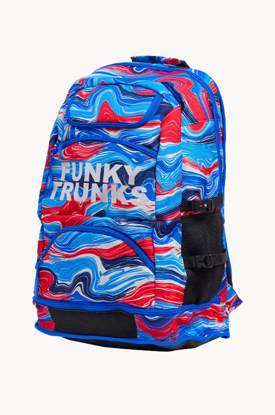 Sport Bags|Bags^Funky Trunks Wave Craze Elite Squad Backpack Blue/red