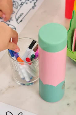 Drinkware|Drinkware^Annabel Trends Wave Mini Bottle 300ml Pink/green