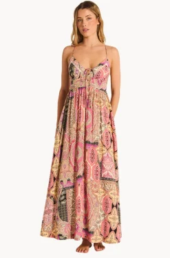 Dresses^Tigerlily Whitney Teja Maxi Dress Flamingo