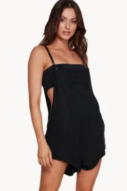 Playsuits^Billabong Wild Pursuit Overall Black