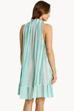 Dresses^Sunseeker Wilder Stripe Throw Over Green