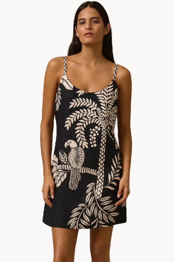 Dresses^Monte u0026 Lou Yaz Mini Slip Dress BLACK