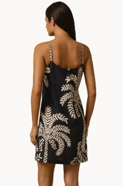 Dresses^Monte u0026 Lou Yaz Mini Slip Dress BLACK