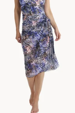 Sarongs^Jantzen Zion Midi Mesh Sarong Black